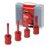 Rubi set premium burgija za keramiku za suvo bušenje 6, 8, 10, 12 mm sa adapterom za bušilice, M14 ( 51939 ) Cene