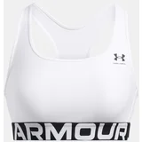 Under Armour Women's bra UA HG Mid Branded-WHT - Women's