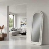 Podno ogledalo Doga, 65 cm x 170 cm, krem