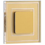  LDST KE-01-SZ-BC8 - LED svetiljka za stepenište KELLY 8xLED/1,2W/230V zlatna 3500K | Eponuda.com