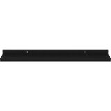  Zidne police 4 kom crne 60 x 9 x 3 cm | shoptok.hr