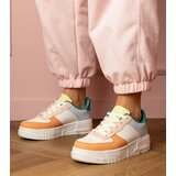 Gemre Orange sports sneakers on Luneta platform | Shoptok.si