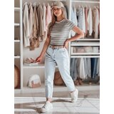DStreet T-shirt damskie basic w paski LINESS szary | ePonuda.com
