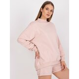BASIC Feel Good Sweatshirt-AP-BL-A-R001-light pink | Shoptok.si