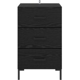  Noćni ormar Crni hrast 40 x 40 x 66 cm Konstruirano drvo | shoptok.hr