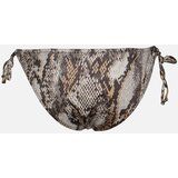 Trendyol Brown Python Patterned Accessory Detailed Bikini Bottoms | shoptok.hr