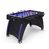 Klarfit Arrowhead, stolni nogomet, 117 x 68, LED osvjetljenje, automatsko brojanje golova, crni | shoptok.hr