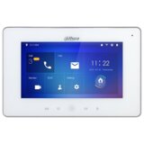 Dahua VTH5221DW-S2 IP video portafon (unutarnja jedinica, 7" touch screen, 2 vrata, SD, I/O, PoE, wifi, bijeli) | shoptok.hr