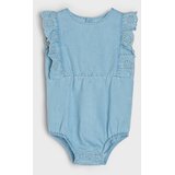 Sinsay Pamučni body s ukrasnim volanima | shoptok.hr