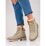 SHELOVET Gray women's trappers Shelovet Cene