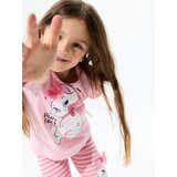 Sinsay Pamučna majica s ukrasnim volanima i 3D aplikacijom Marie | shoptok.hr