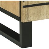 vidaXL Nočna omarica 50x33x60 cm Trden les Mango | Shoptok.si