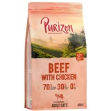 Purizon Akcija! 2 x 400 g - Adult govedina i piletina - bez žitarica