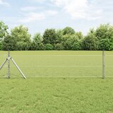 vidaXL šesterokotna ograja 0.8x50 m pocinkano jeklo | Shoptok.si