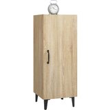  Komoda boja hrasta sonome 34 5x34x90 cm od konstruiranog drvo | shoptok.hr