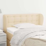  Vzglavje z ušesi krem 103x23x78/88 cm blago, (20739736) | Shoptok.si