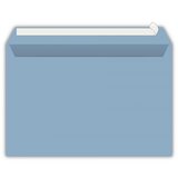  Kuverta B6, 180 x 120 mm, modra, 25 kosov | Shoptok.si