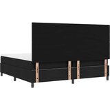  s opruga kutije s LED trakama Crna 200 x 200 cm tkanina | shoptok.hr