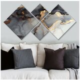Dekorativna slike dezen mermer, set sa 4 slike 60x115 cm Cene