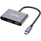 Canyon hub DS-4 3in1 USB-C Grey | Eponuda.ba