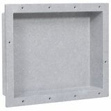  Niša za tuš mat siva 41 x 51 x 10 cm | shoptok.hr