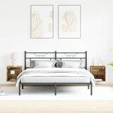  Floating Shelf with LED Light 2 pcs Smeđa 40 x 28,5 x 40 cm | shoptok.hr