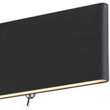  DEKORAT. STENSKA SVETILKA SIEGFRIED 12W ČRNA | Shoptok.si