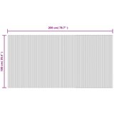  Tepih pravokutni smeđi 100 x 200 cm od bambusa | shoptok.hr