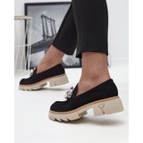 Resti Women's black openwork moccasins Peloga- Footwear | ePonuda.com