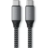Kabel Fonott, iz USB-C na USB-C, 100W, siv