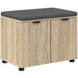  Haldna klop z blazino z vrati Sonoma hrast 60 x 38 x 46 cm, (5000155684) | Shoptok.si