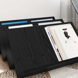 Polica za časopise s policom Crni hrast 65 x 53 x 28,5 cm | Eponuda.ba