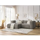 Bobochic Paris Siva/rjava kotna sedežna garnitura iz tkanine bouclé (levi kot) Zephyr – | Shoptok.si