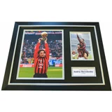  Andriy Shevchenko Signed Framed 16"x12" Photo Autograph AC Milan Memorabilia Display
