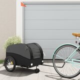  The Living Store Kolesarska prikolica črna 45 kg železo - Kolesarska Prikolica, (21501092) | Shoptok.si