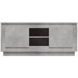 TV ormarić boja betona 102x35x45 cm od konstruiranog drva | shoptok.hr