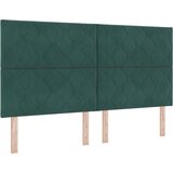  Uzglavlje Tamnozelena 180 cm Baršun | shoptok.hr