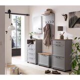MID.YOU Garderobna Klop Jelda, Platinasta Barva | Shoptok.si