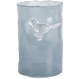 PT LIVING Modra steklena vaza (višina 15 cm) Bird On Branch – u