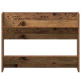vidaXL Ormarići za cipele na zidu 2 pcs Staro drvo 60 x 18 x 60 cm | shoptok.hr