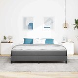 Krevet s opruga kutije Tamno siva 180 x 200 cm tkanina | shoptok.hr