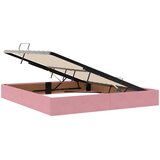  Krevet s madracem i skladištem Ružičasta 180 x 200 cm Baršun | shoptok.hr