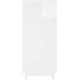  Komoda Bijela visokog sjaja 33 5 x 34 5 x 75 cm - Bijela visokog sjaja | shoptok.hr