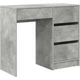  Stol Betonski sivi 90 x 37.5 x 75 cm Konstruirano drvo | shoptok.hr