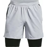 Under Armour Men's UA Launch 5'' 2-in-1 Shorts Mod Gray/Black S