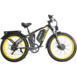 ORLMS Električno kolo V3, 52V Dvojni motorji, baterija 52V 25AH, črno-rumeno, (5000009009) Cene
