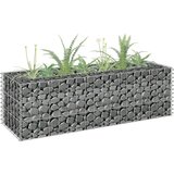 vidaXL Gabionska sadilica od pocinčanog čelika 90 x 30 x 30 cm Cijene