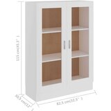  Vitrina bijela 82 5 x 30 5 x 115 cm od iverice | shoptok.hr