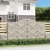  Lučne gabionske košare 7 kom 300x50x160/180cm pocinčano željezo | shoptok.hr