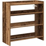 Maison Chic Regal za čevlje - Polica za čevlje starinski les 60x25x62 cm inženirski les, (21777601) Cene
